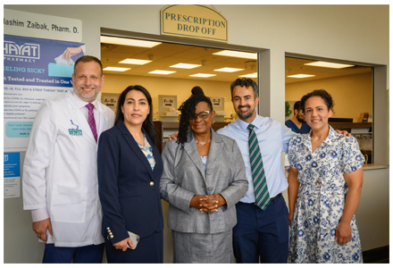 rep moores hyatt pharmacy visit