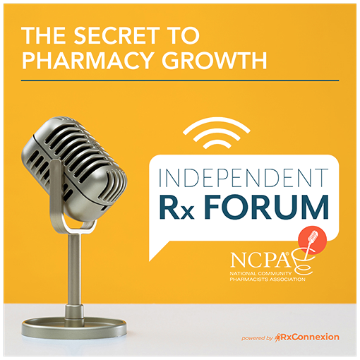 podcast cover for the secret to pharmacy growth episode