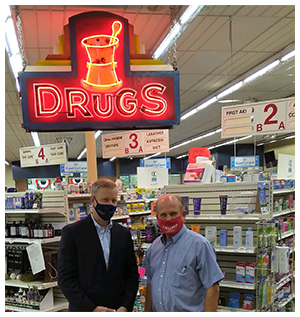 pharmacist meets member of Congress