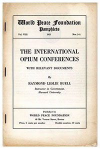 The International Opium Conferences