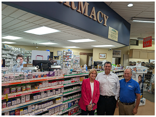 representative tenney visit to ncpa pac chairman pharmacy
